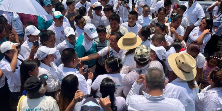 Partidos políticos continúan con las campañas electorales en el interior del país