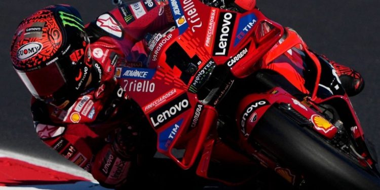 Pecco Baganaia domina los libres de Emilia Romagna por delante de Jorge Martín y Marc Márquez
