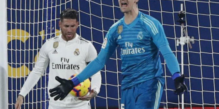 Peligra la estadí­a del Real Madrid en Champions
