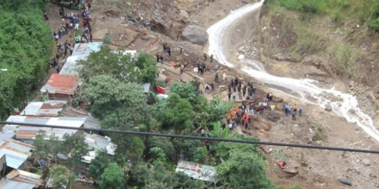 Persiste la Búsqueda: 7 desaparecidos tras deslizamiento en asentamiento 'dios es fiel'