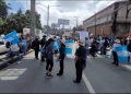 Persisten bloqueos tras 9 días de manifestaciones