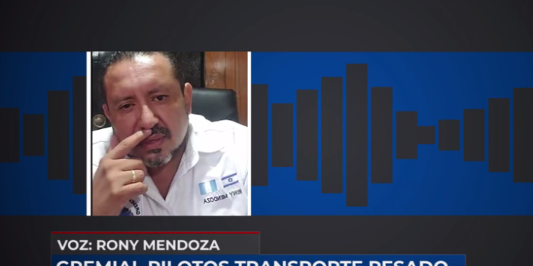 Pilotos del transporte pesado amenazan con paralizar sus labores