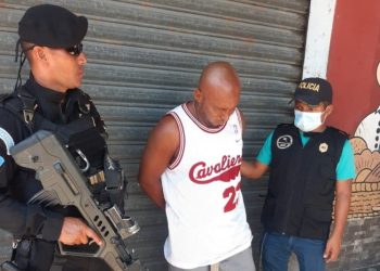 PNC captura en Escuintla a pandillero salvadoreño acusado en su paí­s de asesinar a un policí­a