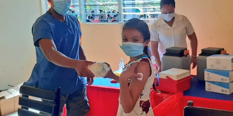 Poca afluencia en vacunación a menores de edad en el interior del país