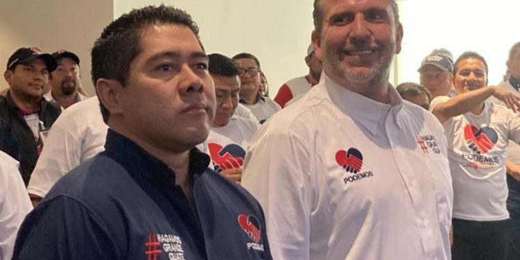 PODEMOS rechaza candidatura de Baldizón y acude a la Corte de Constitucionalidad