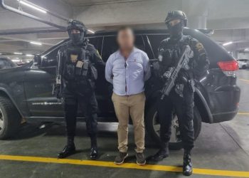 Policí­a Nacional Civil, captura al extraditable No. 36 por temas de narcotráfico
