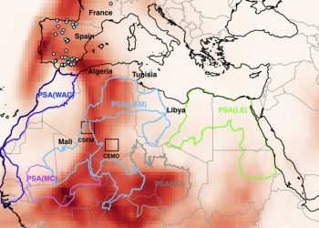 Polvo del Sáhara trae ecos radiactivos de la Guerra Fría a Europa