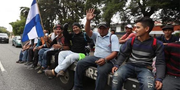 Por migrantes hondureños es decretado el Estado de Prevención en 7 departamentos del paí­s
