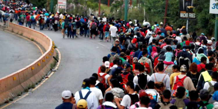 Posible caravana de migrantes podría ingresar en los próximos días