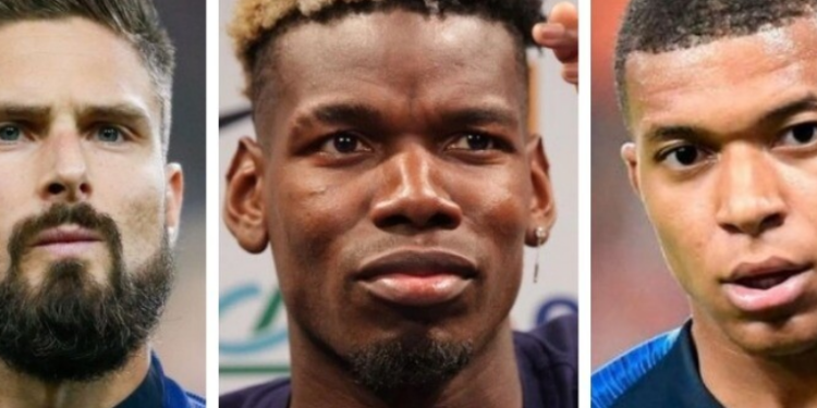 Posible *pelea* entre Giroud y Mbappé en Francia