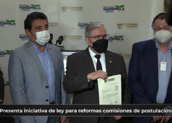 Presentan iniciativa de ley para reformar comisiones de postulación