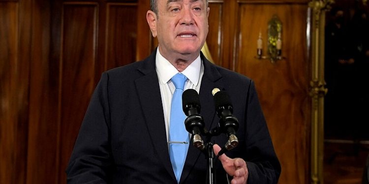 Presidente Alejandro Giammattei entrega segundo informe de gobierno