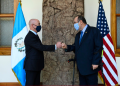 Presidente Alejandro Giammattei se reúne con el Secretario de Seguridad Nacional de Estados Unidos para abordar temas de migración