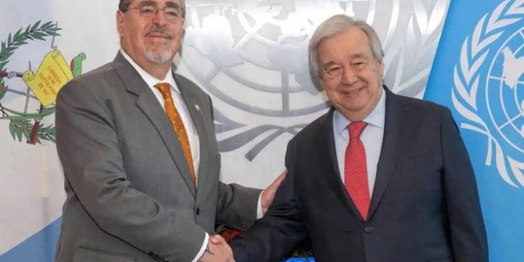 Presidente Arévalo habla de corrupción en el país en Sesión de Naciones Unidas