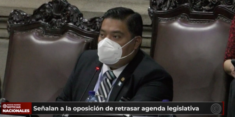 Presidente del Congreso, Allan Rodríguez señala a la oposición de retrasar agenda legislativa