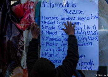 Presidente Giammatei responde a grupo ilegal armado por masacre en Nahualá