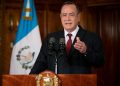 Presidente Giammattei pidió a la presidente del Congreso que se apruebe la ley 'Libertad Religiosa'