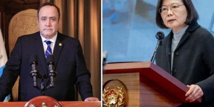 Presidente Giammattei realizará cadena nacional junto a Presidenta de Taiwan