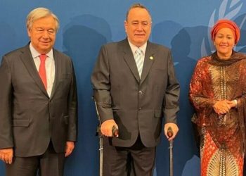 Presidente Giammattei se reúne con Alianza para la Cooperación Global en la Asamblea General de la ONU