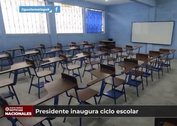 Presidente inaugura ciclo escolar