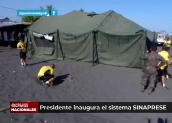 Presidente inaugura el sistema Sinaprese