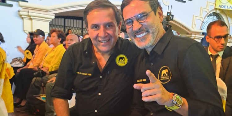 Proclaman a Hugo Peña y a Hugo Johnson como binomio de ELEFANTE