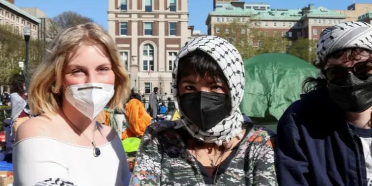 Protestas propalestinos llegan a 60 universidades de EE.UU.