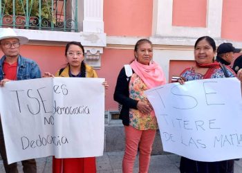 Protestas y recurso de nulidad por rechazo al binomio MLP
