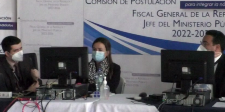 Publican nómina final de aspirantes al cargo de Fiscal General