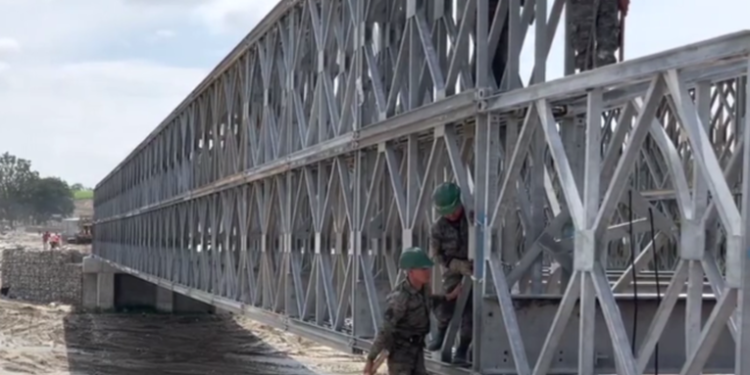 Puente provisional en ruta al Pacífico finaliza el domingo: Restricción para transporte pesado