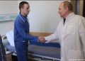 Putin visita por primera vez a soldados rusos heridos en Ucrania