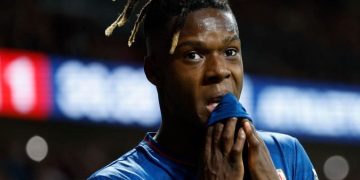 La Fiscalía denuncia a un espectador por insultos racistas a Nico Williams en abril en el estadio Metropolitano