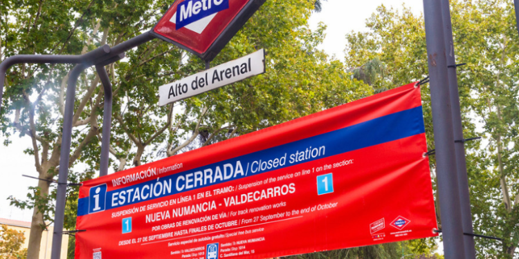 Reabren tres estaciones del metro de Madrid tras ser desalojadas por una amenaza de bomba