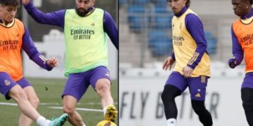 Real Madrid esperan mantenerse en el liderato