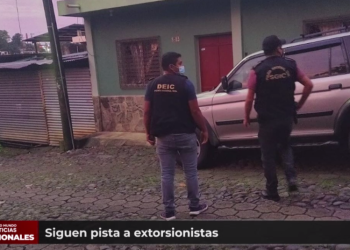 Realizan allanamientos en búsqueda de extorsionistas