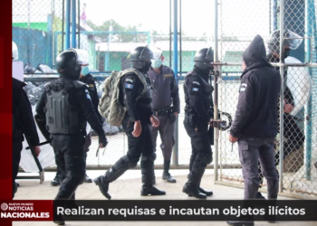 Realizan requisas e incautan objetos ilí­citos
