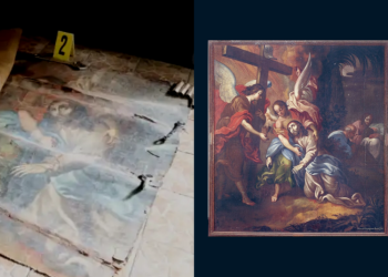 Realizarán análisis a pintura decomisada para descartar que se trate de obra robada en el año 2014