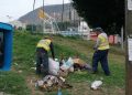 Recolectores de basura de Villa Nueva suspenden labores por contingencia en vertedero