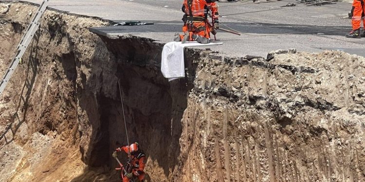 Recomiendan a familias evacuar viviendas de Villa Nueva tras registrarse nuevo socavamiento