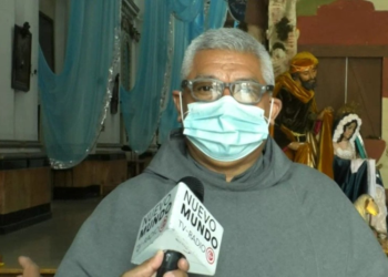 Recrean el nacimiento del niño Jesús