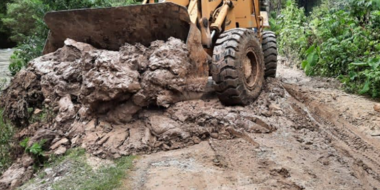 Red Vial continúa afectada por el paso de Eta