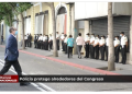 Refuerzan seguridad en alrededores del Congreso de la República, para sesión plenaria de esta tardeÂ
