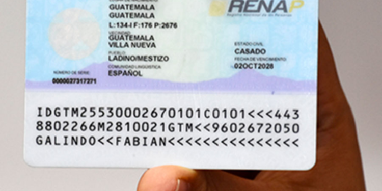 RENAP utilizará los mensajes de texto para notificar cuando el DPI se encuentre emitido