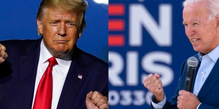 Reñida contienda por la presidencia de Estados Unidos