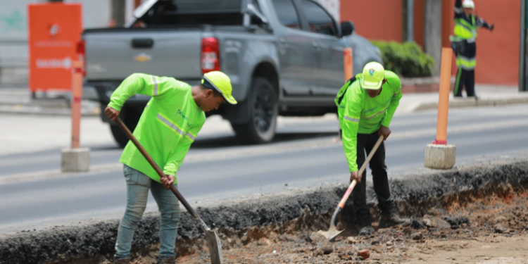 Renovación de la Calle Martí alcanza el 90% y podría finalizar antes del 15 de agosto
