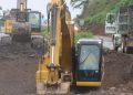 Reparación de hundimiento en autopista Palín-Escuintla Sur tomará entre 2 y 4 semanas