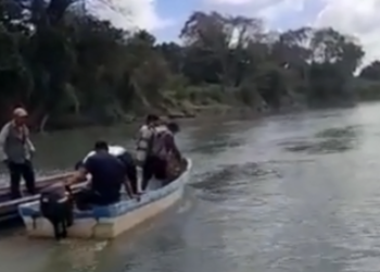 Reportan a niño desaparecido en rí­o Salinas en Petén
