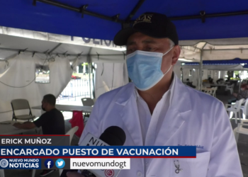 Reportan baja afluencia de menores en puestos de vacunación