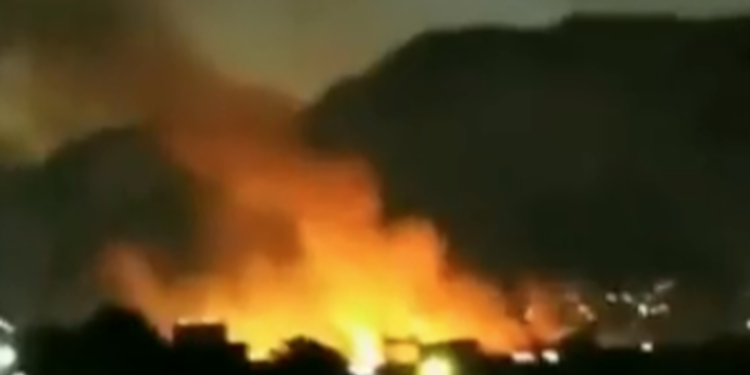 Reportan incendio cerca del Aeropuerto de Los Altos en Quetzaltenango