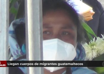 Restos de migrantes guatemaltecos masacrados en Tamaulipas llegan al paí­s
